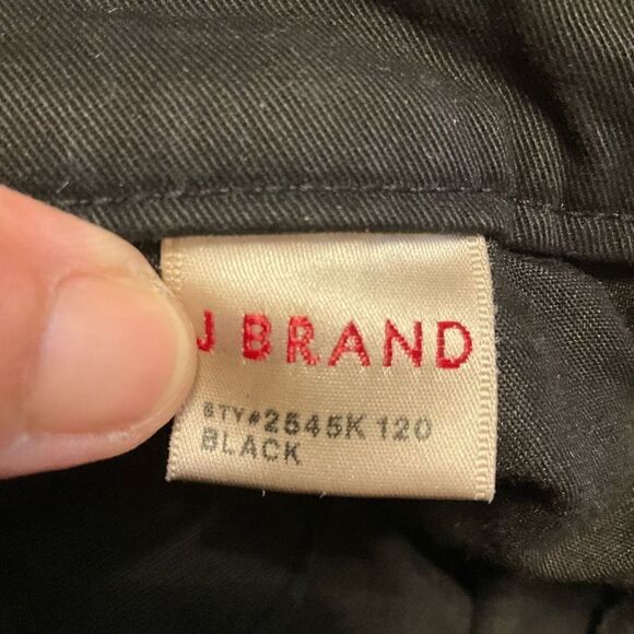 J Brand Flared Puddle Cuff Ankle. High rise, brushed cotton, Size 27. So cool - Picture 13 of 13